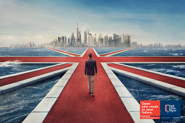 Advertising Agency: DLV BBDO, Milan, Italy | Wall Street English: Open New Roads To Your Future 