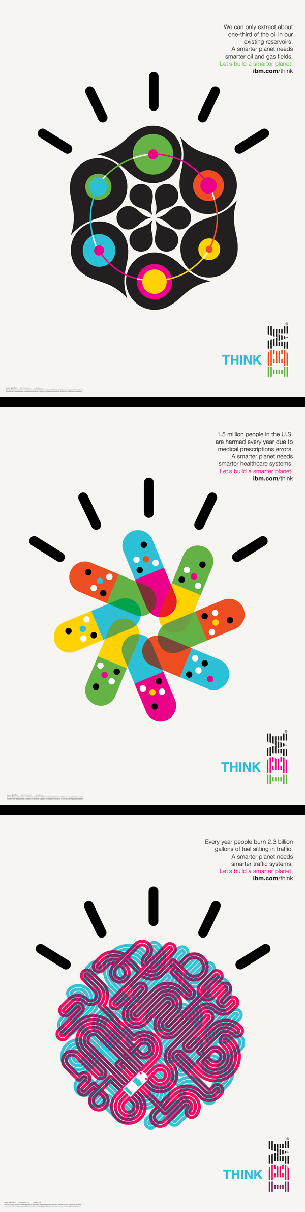 inspirations graphiques #13 Office | IBM Smarter Planet
