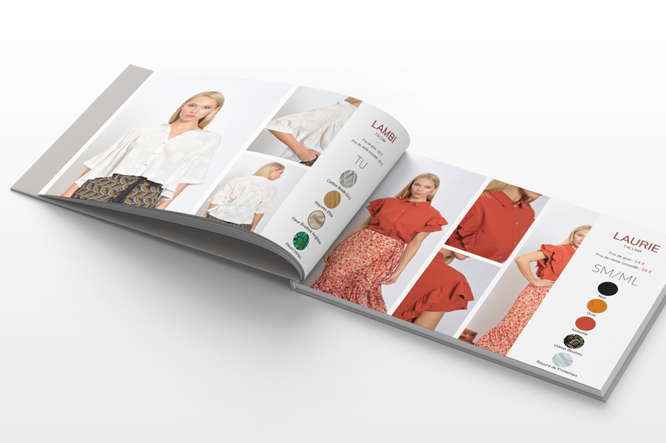 Conception et réalisation du catalogue (Workbook) Printemps - Été 2019 pour Rue Mazarine